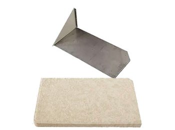 Roman Stone RH Bench Shower Seat, Bracket & Supertach