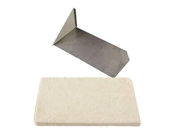 Silver White Marble RH Bench Shower Seat, Bracket & Supertach