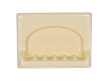 Surface Mount Soap Dish, Almond