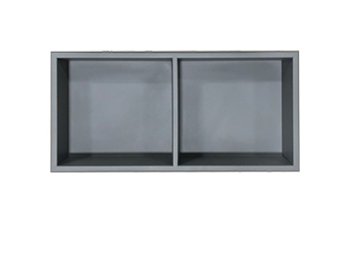 Liquid Accents 12 x 24 Inch Niche, Gray