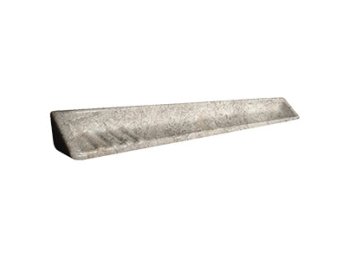 Bianco Travertine Soap Dish Shelf 30 In W/Bracket & Two 2.5 In Screws
