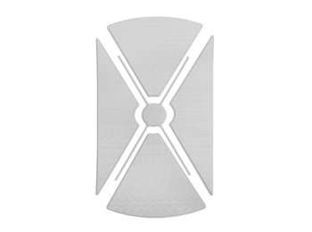 Safety Soft Seating & Flooring Large Shower Base, 39 inch x 20 inch, Center Drain, Concrete Gray