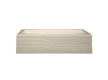 5 ft. Surf Almond Bathtub Liner