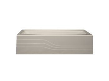 5 ft. Surf Gray Bathtub Liner