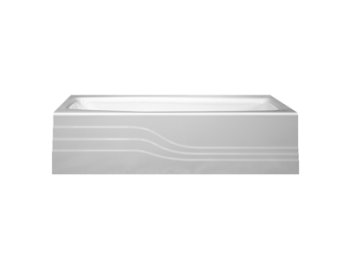 5 ft. Surf White Bathtub Liner