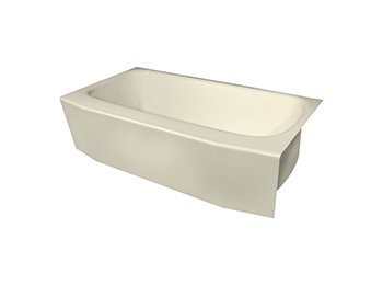 5 ft. Winged Biscuit Bathtub Liner