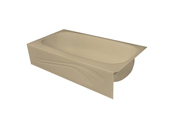 4.5 ft. Wave Sandbar Bathtub Liner