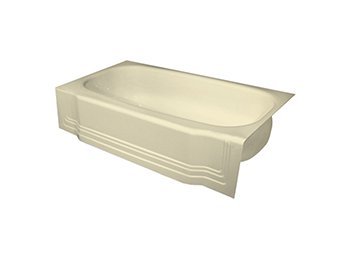 5 ft. Classic Almond Bathtub Liner