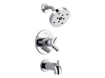 Trinsic - Monitor 17 Series H2Okinetic Tub & Shower Trim, Chrome