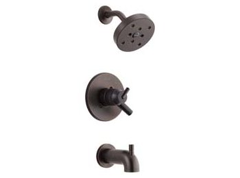 Trinsic Monitor 17 Series H20Kinetic Tub and Shower Trim, Venetian Bronze