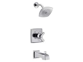 Delta Faucet Ashlyn Single Handle Single Function Bathtub & Shower Faucet in Chrome (Trim Only)