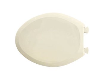 American Standard Elongated Toilet Seat, Slow Close, Biscuit