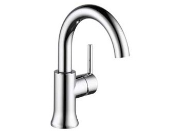 Trinsic - Single Handle High-Arc Lavatory Faucet, Chrome