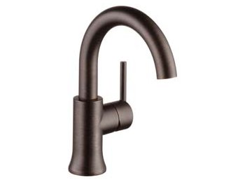 Trinsic - Single Handle High-Arc Lavatory Faucet, Venetian Bronze