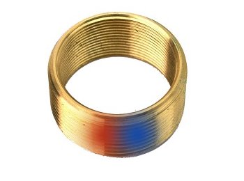 Ad-15 (Red/Blue) Thread=16, Out Dim=2.0 inch