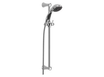 Premium 3-Setting Slide Bar Hand Shower, Chrome