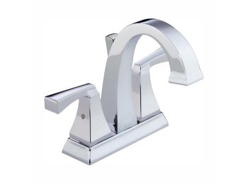 Dryden 2 Handle Centerset Lav Faucet, Chrome