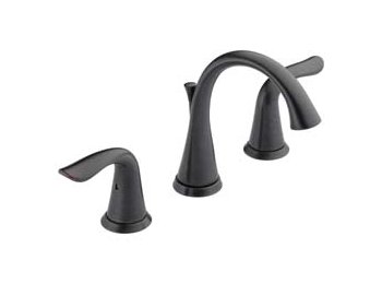 Lahara - Two Handle Widespread Lavatory Faucet, Venetian Bronze