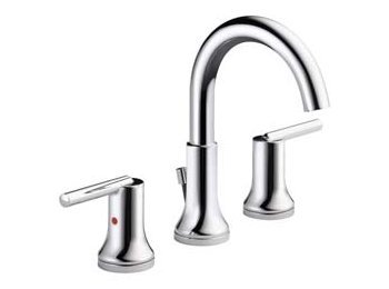 Trinsic - Two Handle Widespread Lavatory Faucet, Chrome