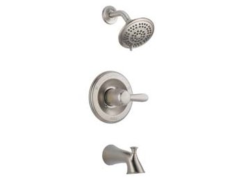 Lahara - Monitor 14 Series Tub & Shower Trim, Stainless