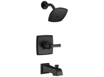 Ashlyn - Monitor 14 Series Tub & Shower Trim, Matte Black