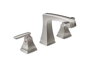 Ashlyn - Two Handle Widespread Lavatory Faucet With Ez Anchor, Stainless