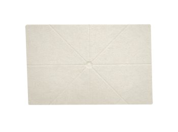 Flat Shower Floor With Drain Channels 60x94, Roman Stone