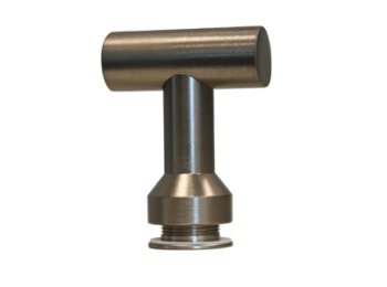 T-Version Knob For Lp Towel Bar, Brushed Nickel