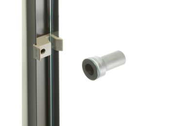 Recessed Knob, Chrome