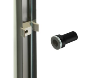 Recessed Knob, Matte Black