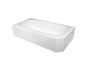 Large End Cap White