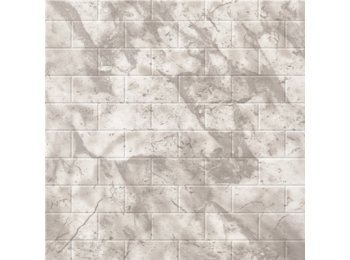 36X98 Sim-Tile 3X6 Subway, Arctic Ice