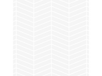 Imp/Chevron 40X98.5 W/ Regular Bend White