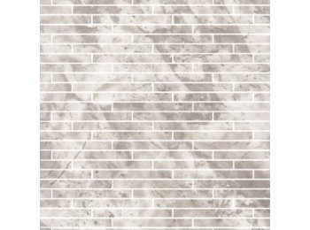Deco Trim Stacked W/ 3 Special Bends Matte White Grayline