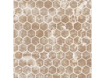 Deco Trim Hexagon Sandalwood
