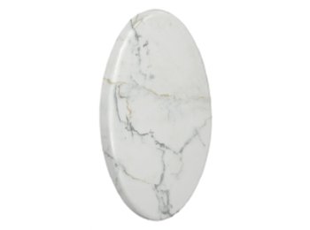 4 Inch Hole Cap Calcutta Marble