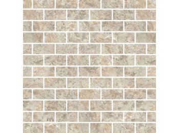 Imp/Subway 40X103 W/ Regular Bend Bianco Travertine