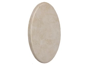 6 Inch Hole Cap Travertine