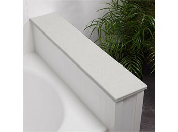 Knee Wall Cap, Acrylic (3/4 X 6 X 40), Linen