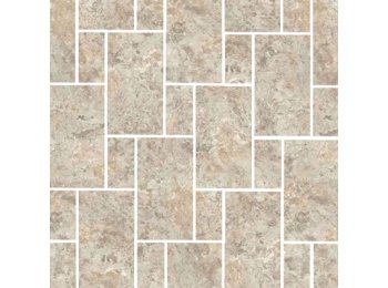 Imp/Hopscotch 40X98.5 W/ 3 Special Bends Bianco Travertine