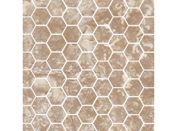 Imp/Hexagonal 40X103 W/ Regular Bend Sandalwood