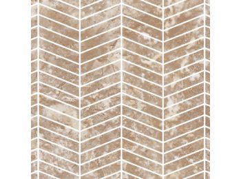 Imp/Chevron 40X98.5 W/ 4 Special Bends Sandalwood