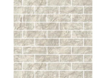 Rvl/4x12 Subway 60X103 W/ 4 Special Bends Pompeii Marble