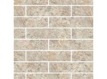 Imp/Fairfield 65X98.5 W/ 3 Special Bends Bianco Travertine