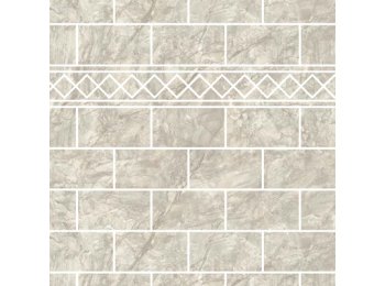 LE/Flagstone Side Wall W/ 4 Special Bends Napoli Marble