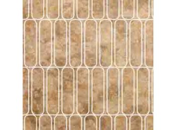 RVL/Oblong 60X103 W/ 3 Special Bends River Rock