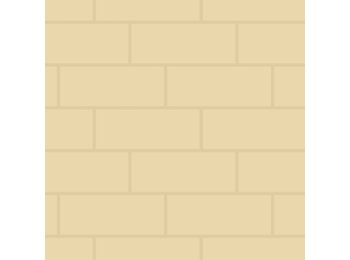 LE/6x15 Bayview Back Wall W/ 3 Special Bends Almond