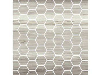 LE/Hexagonal Back Wall W/ 3 Special Bends Horizon Beige