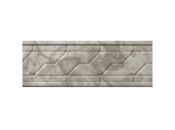 Santa Fe Listello Trim (2) Arctic Ice