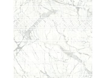 LE/Flagstone Santorini White Back Wall